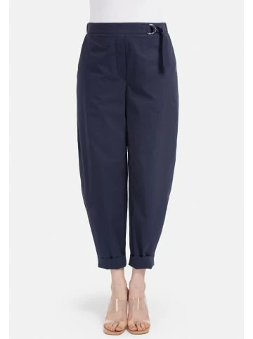 Große Größen HELMIDGE 7/8-Hose 7/8-Hose In Dunkel Blau Günstig Kaufen
