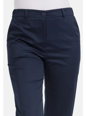 Große Größen HELMIDGE 7/8-Hose Gerade Hose In Dunkel Blau Günstig Kaufen – Bild 3