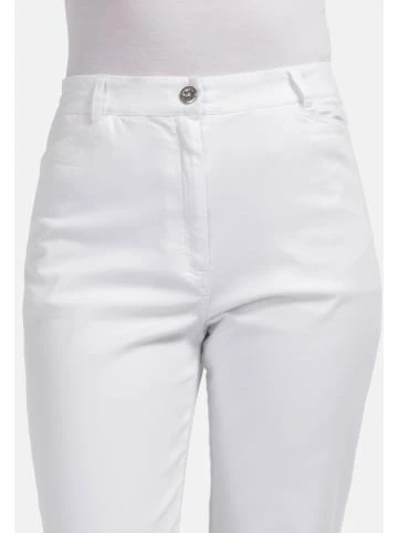 Große Größen HELMIDGE 7/8-Hose In Schmalem Schnitt In Weiss Günstig Kaufen – Bild 2