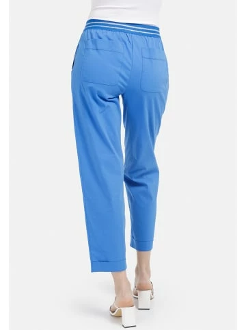 Große Größen HELMIDGE 7/8-Hose Mit Glitzereffekt In Blau Günstig Kaufen – Bild 5