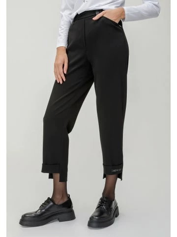 Große Größen HELMIDGE 7/8-Hose Straight Black In Schwarz Günstig Kaufen – Bild 2