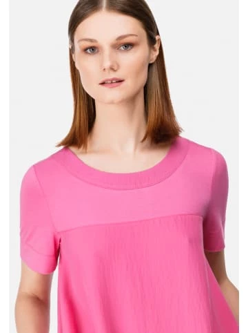 Große Größen HELMIDGE A-Linien-Kleid Aus Leichtem Material In Rosa Günstig Kaufen – Bild 4