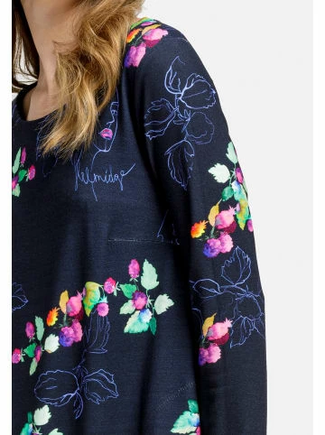 Große Größen HELMIDGE A-Linien-Kleid Dress In Dunkel Blau Günstig Kaufen – Bild 3