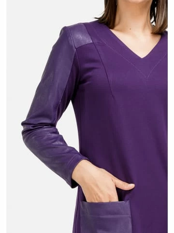 Große Größen HELMIDGE A-Linien-Kleid Dress In Lila Günstig Kaufen – Bild 3