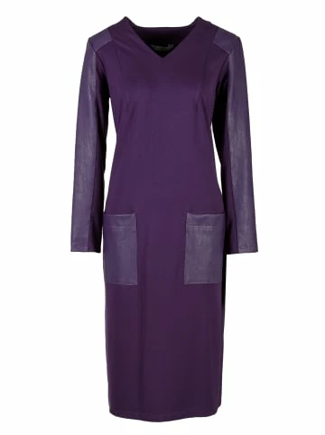 Große Größen HELMIDGE A-Linien-Kleid Dress In Lila Günstig Kaufen – Bild 6