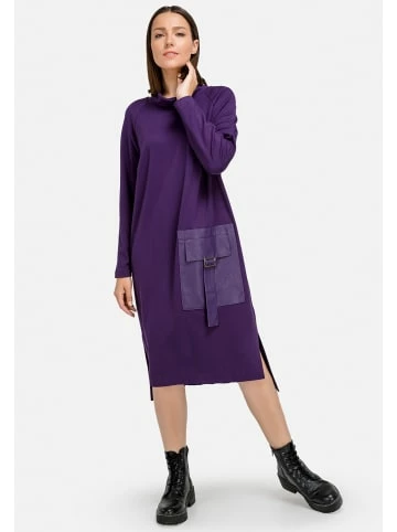 Große Größen HELMIDGE A-Linien-Kleid Dress In Lila Günstig Kaufen