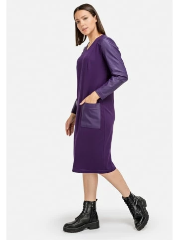 Große Größen HELMIDGE A-Linien-Kleid Dress In Lila Günstig Kaufen