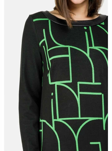 Große Größen HELMIDGE A-Linien-Kleid Dress In Schwarz Günstig Kaufen – Bild 4