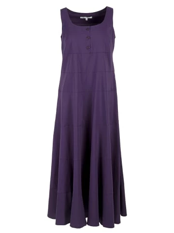 Große Größen HELMIDGE A-Linien-Kleid Maxikleid In Lila Günstig Kaufen – Bild 6