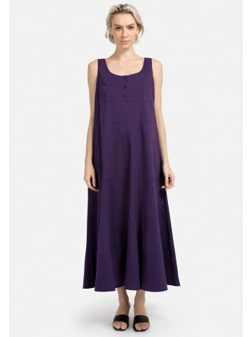 Große Größen HELMIDGE A-Linien-Kleid Maxikleid In Lila Günstig Kaufen