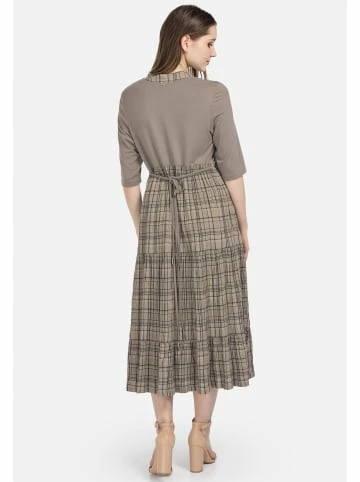 Große Größen HELMIDGE A-Linien-Kleid Midikleid In Beige Günstig Kaufen – Bild 5