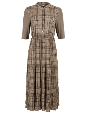 Große Größen HELMIDGE A-Linien-Kleid Midikleid In Beige Günstig Kaufen – Bild 7