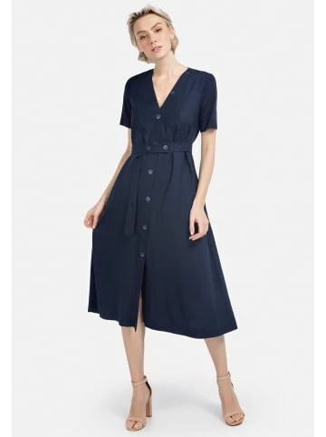 Große Größen HELMIDGE A-Linien-Kleid Midikleid In Blau Günstig Kaufen
