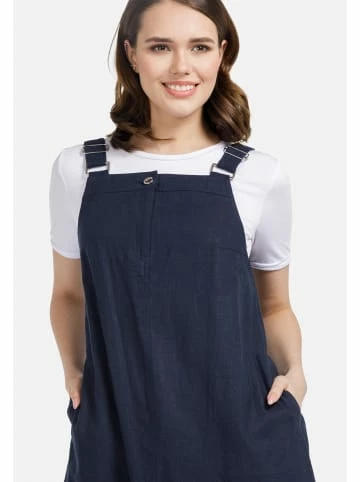 Große Größen HELMIDGE A-Linien-Kleid Midikleid In Dunkel Blau Günstig Kaufen – Bild 2