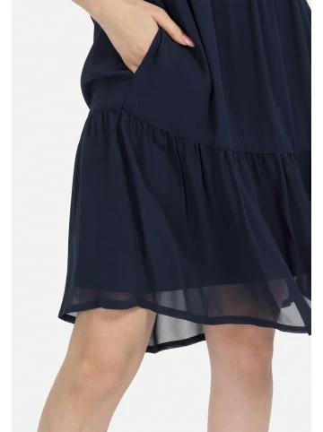 Große Größen HELMIDGE A-Linien-Kleid Midikleid In Dunkel Blau Günstig Kaufen – Bild 2