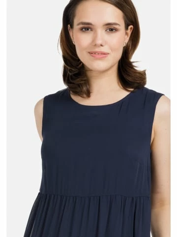 Große Größen HELMIDGE A-Linien-Kleid Midikleid In Dunkel Blau Günstig Kaufen – Bild 3