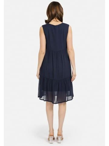 Große Größen HELMIDGE A-Linien-Kleid Midikleid In Dunkel Blau Günstig Kaufen – Bild 5