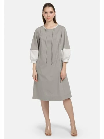 Große Größen HELMIDGE A-Linien-Kleid Midikleid In Grau Günstig Kaufen