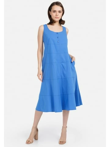 Große Größen HELMIDGE A-Linien-Kleid Midikleid In Hellblau Günstig Kaufen