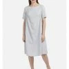 Große Größen HELMIDGE A-Linien-Kleid Midikleid In Hellgrau Günstig Kaufen