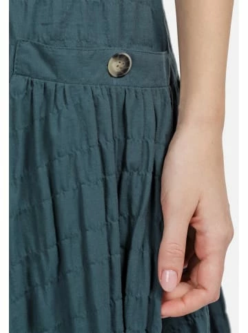 Große Größen HELMIDGE A-Linien-Kleid Sommerkleid In Dunkel Grun Günstig Kaufen – Bild 3