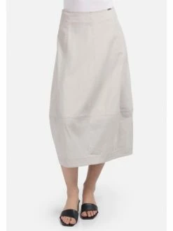 Große Größen HELMIDGE A-Linien-Rock Maxirock In Hellbeige Günstig Kaufen