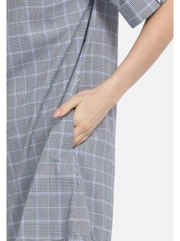 Große Größen HELMIDGE Ballonkleid In Midi-Länge In Grau-hellblau Günstig Kaufen – Bild 2