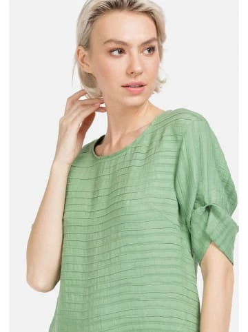 Große Größen HELMIDGE Ballonkleid In Midi-Länge In Hellgrun Günstig Kaufen – Bild 4