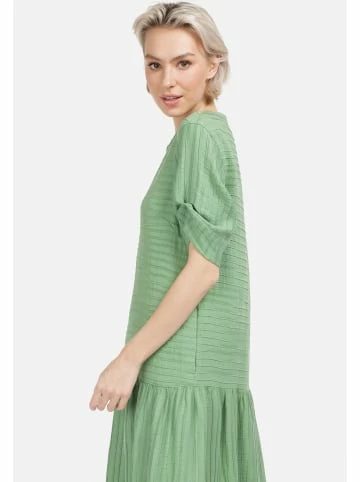 Große Größen HELMIDGE Ballonkleid In Midi-Länge In Hellgrun Günstig Kaufen – Bild 5