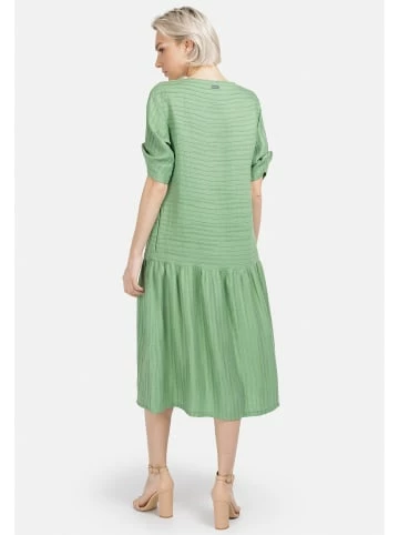 Große Größen HELMIDGE Ballonkleid In Midi-Länge In Hellgrun Günstig Kaufen – Bild 6