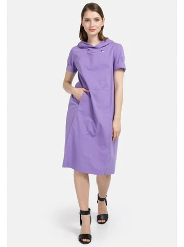 Große Größen HELMIDGE Ballonkleid Midikleid In Lila Günstig Kaufen – Bild 3