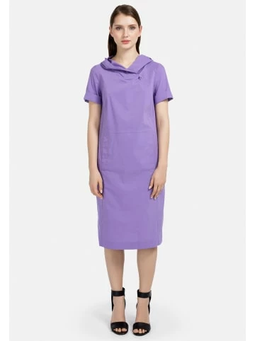 Große Größen HELMIDGE Ballonkleid Midikleid In Lila Günstig Kaufen
