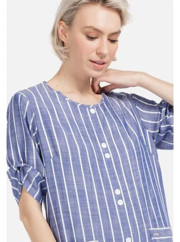 Große Größen HELMIDGE Ballonkleid Mit Volant In Hellblau Günstig Kaufen – Bild 3