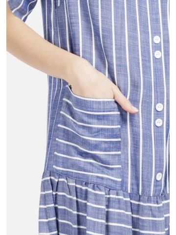 Große Größen HELMIDGE Ballonkleid Mit Volant In Hellblau Günstig Kaufen – Bild 5