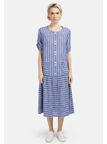 Große Größen HELMIDGE Ballonkleid Mit Volant In Hellblau Günstig Kaufen