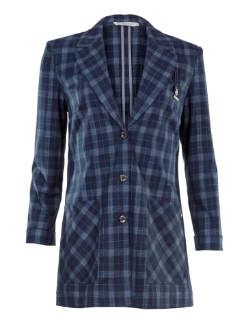 Große Größen HELMIDGE Blazer Blazer In Blau Weiss Günstig Kaufen – Bild 5