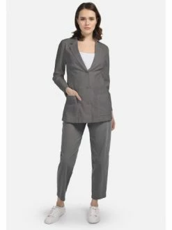 Große Größen HELMIDGE Blazer Blazer In Grau Günstig Kaufen