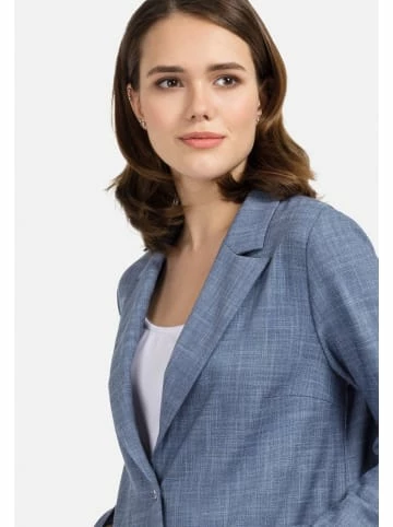 Große Größen HELMIDGE Blazer Blazer In Grau Blau Günstig Kaufen – Bild 3