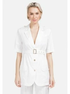 Große Größen HELMIDGE Blazer Blazer In Weiss Günstig Kaufen