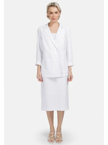 Große Größen HELMIDGE Blazer Blazer In Weiss Günstig Kaufen