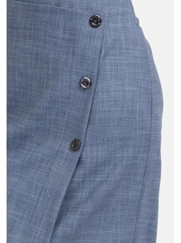 Große Größen HELMIDGE Bleistiftrock Midirock In Grau Blau Günstig Kaufen – Bild 2