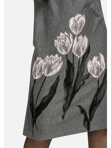 Große Größen HELMIDGE Blusenkleid Dress In Grau Günstig Kaufen – Bild 4