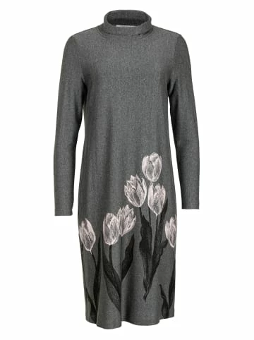 Große Größen HELMIDGE Blusenkleid Dress In Grau Günstig Kaufen – Bild 6