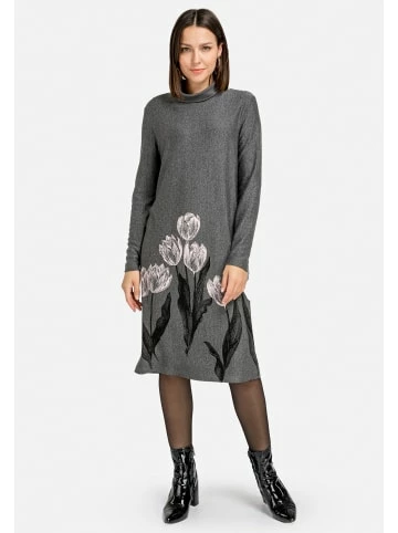 Große Größen HELMIDGE Blusenkleid Dress In Grau Günstig Kaufen