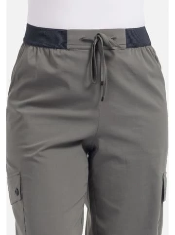 Große Größen HELMIDGE Cargohose Mit Elastischen Bund In Khaki Günstig Kaufen – Bild 2