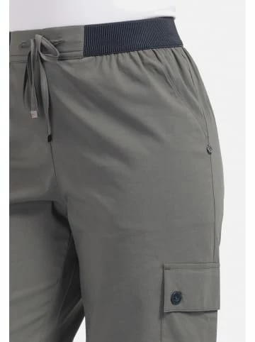 Große Größen HELMIDGE Cargohose Mit Elastischen Bund In Khaki Günstig Kaufen – Bild 3