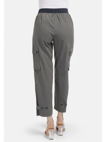 Große Größen HELMIDGE Cargohose Mit Elastischen Bund In Khaki Günstig Kaufen – Bild 5