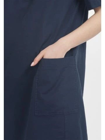 Große Größen HELMIDGE Cargokleid Midikleid In Dunkel Blau Günstig Kaufen – Bild 2