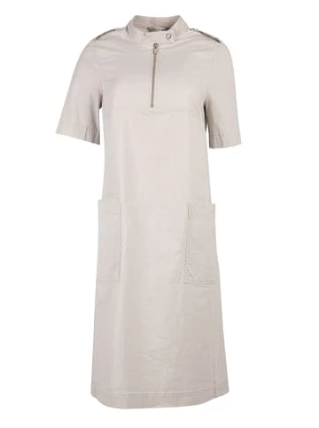Große Größen HELMIDGE Cargokleid Midikleid In Hellbeige Günstig Kaufen – Bild 6