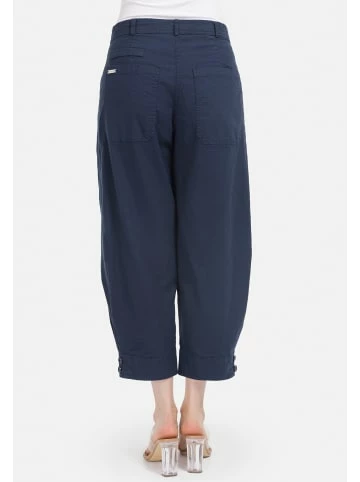 Große Größen HELMIDGE Chinohose 7/8 Hose In Dunkel Blau Günstig Kaufen – Bild 4